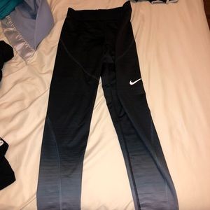 Fleece Nike full length leggings